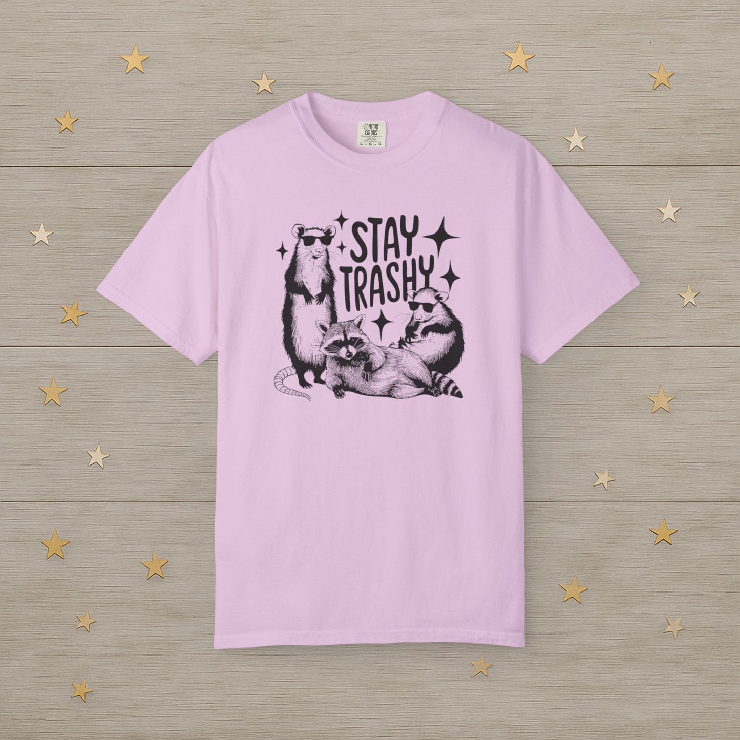 Stay Trashy Cool Critters Tee