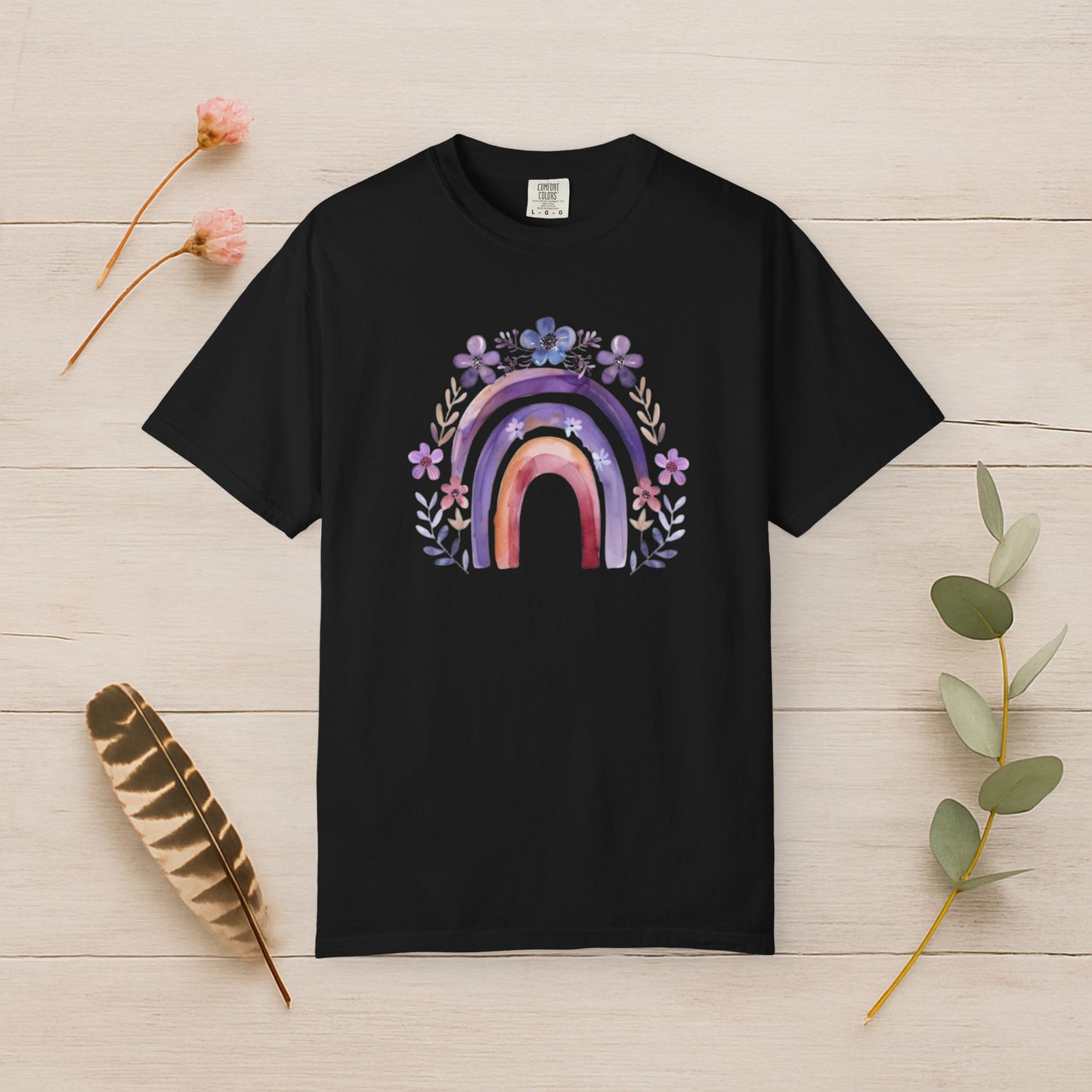Blooming Rainbow Tee