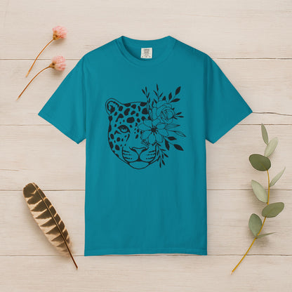 Wild Bloom Leopard Tee