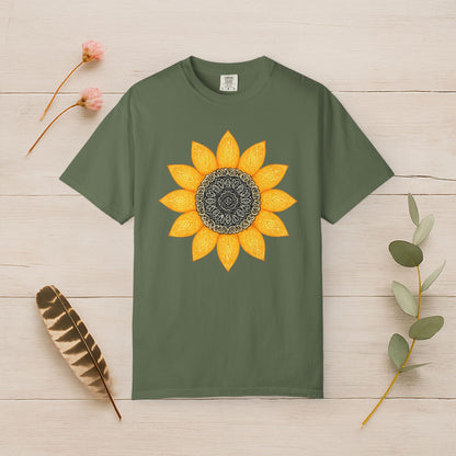 Mandala Sunflower Tee