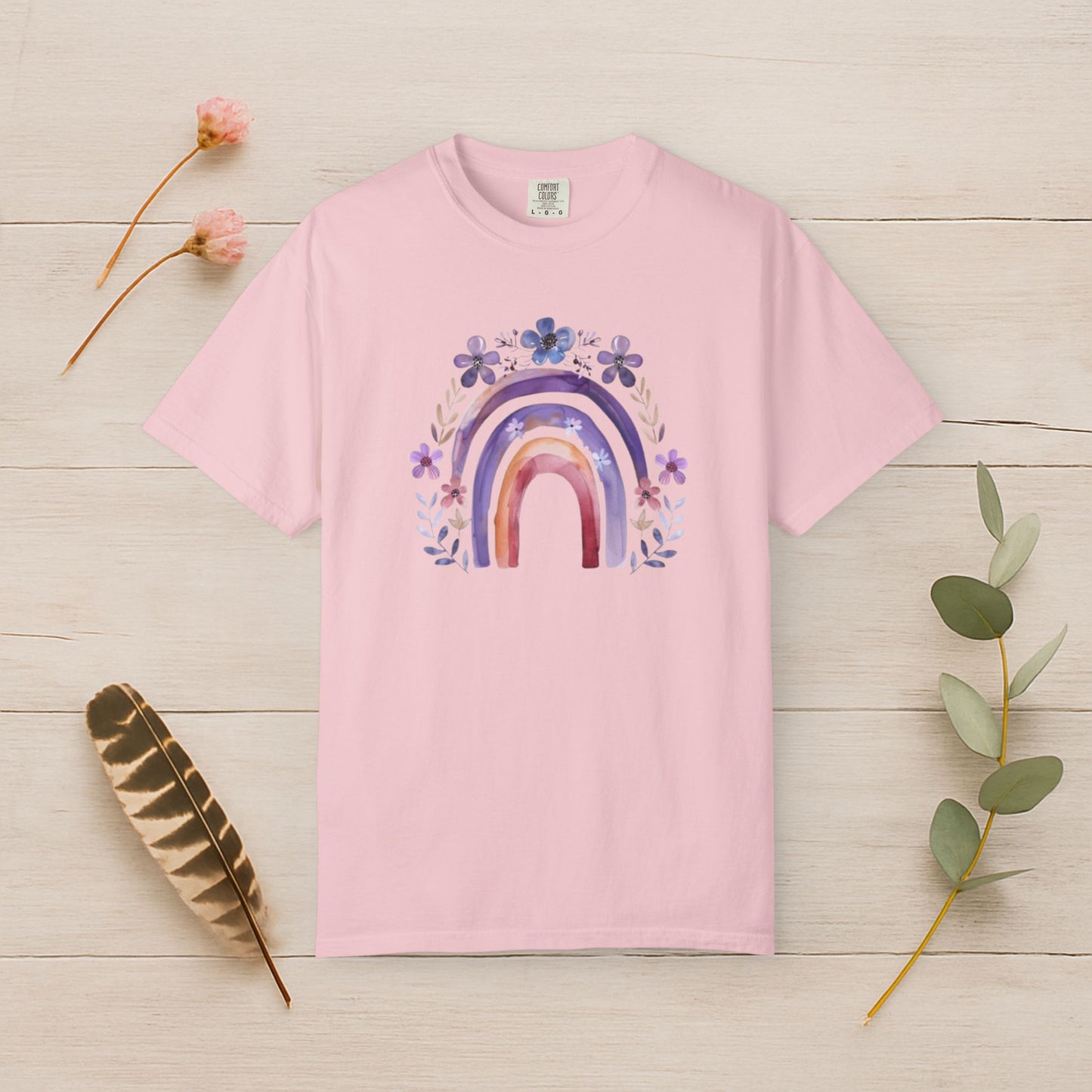 Blooming Rainbow Tee
