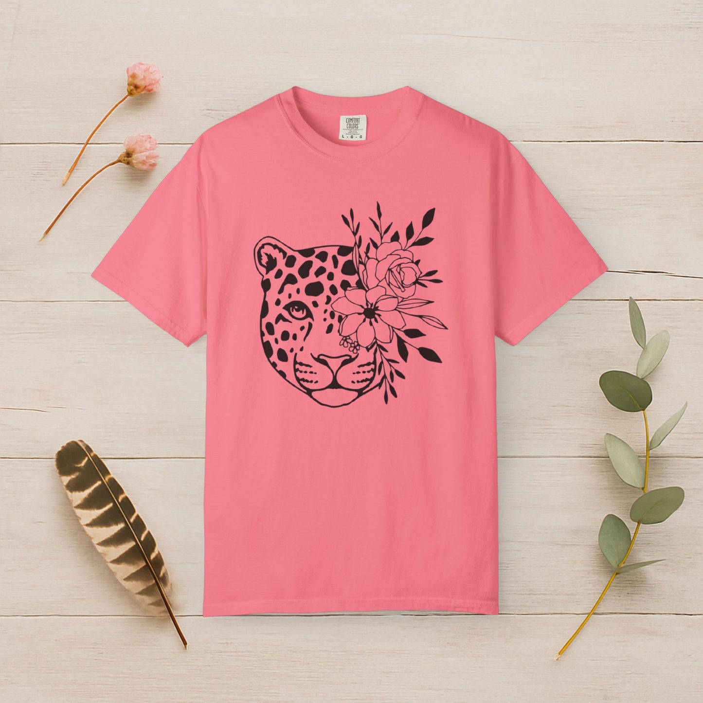 Wild Bloom Leopard Tee