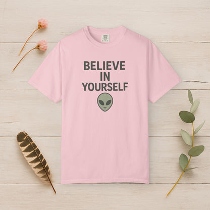 Believe in Yourself Tee — Alien Edition