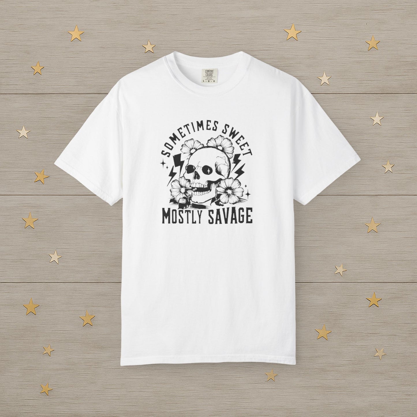 Sometimes Sweet, Mostly Savage Skull Tee