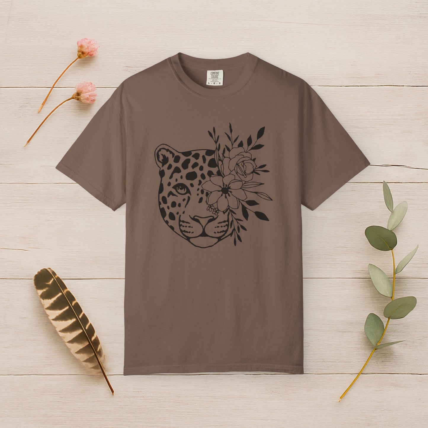 Wild Bloom Leopard Tee