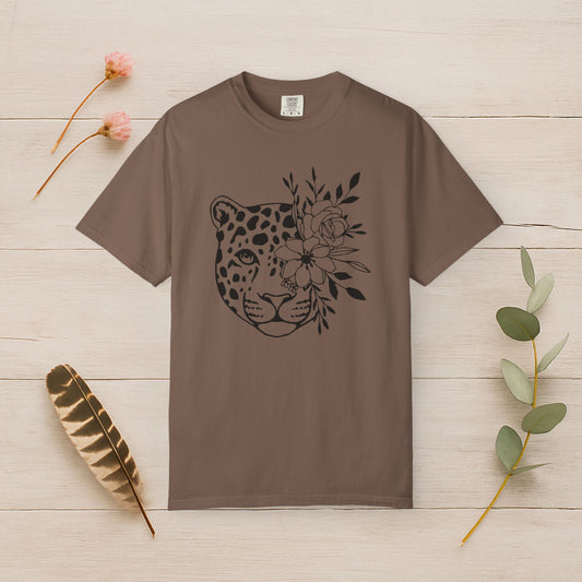 Wild Bloom Leopard Tee