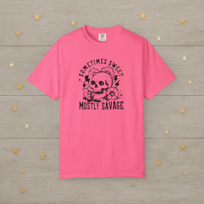 Sometimes Sweet, Mostly Savage Skull Tee