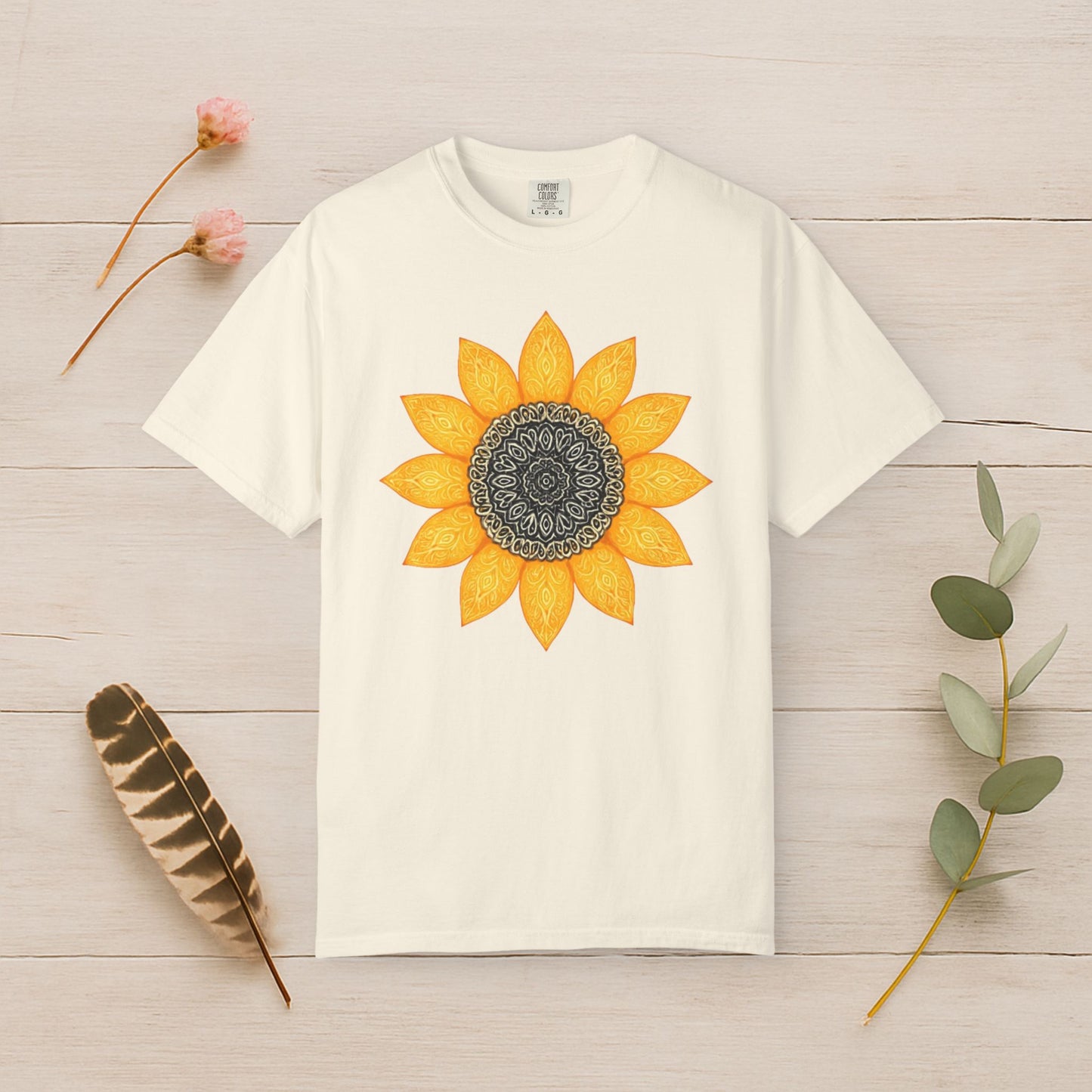 Mandala Sunflower Tee