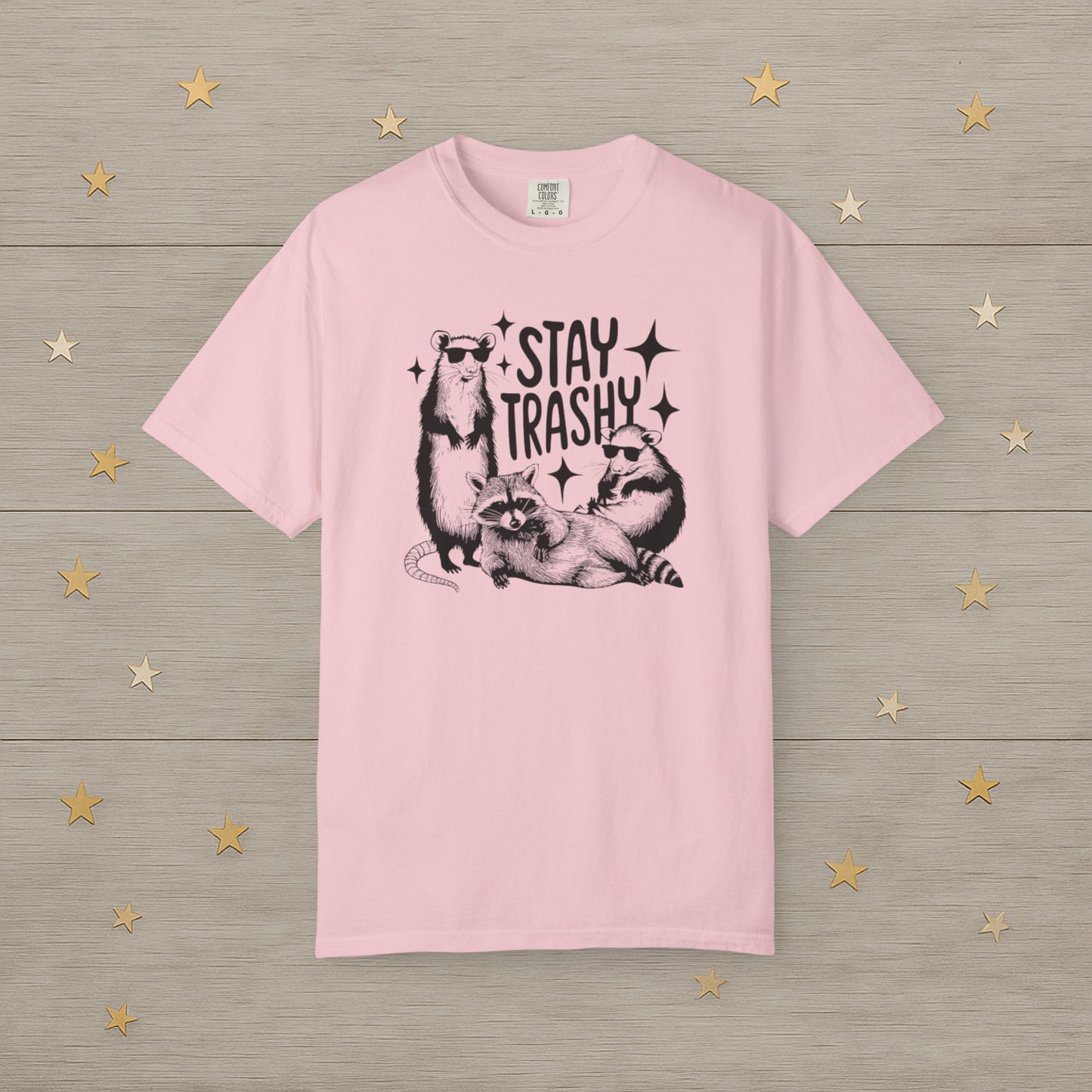 Stay Trashy Cool Critters Tee