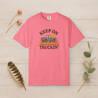 Keep On Truckin’ Retro Vibes Tee