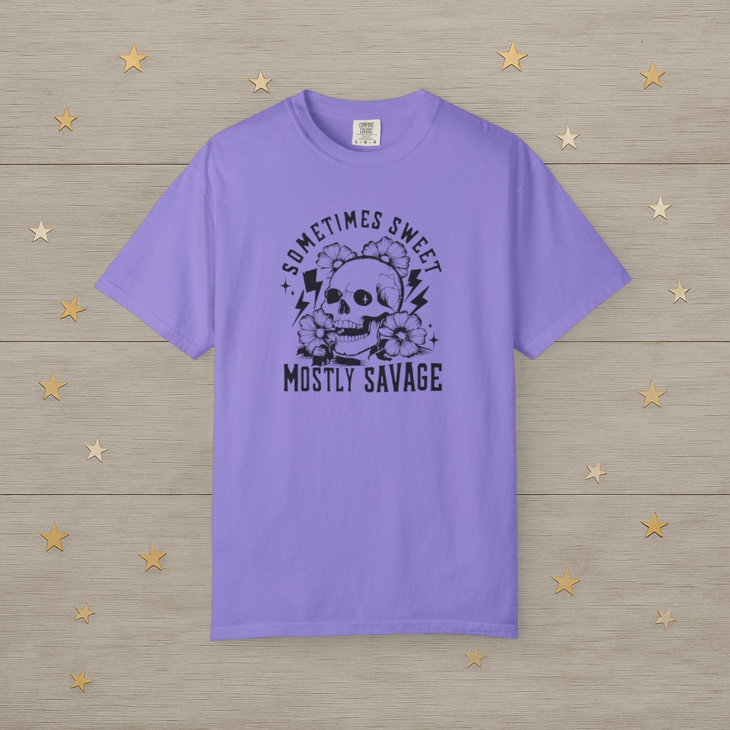 Sometimes Sweet, Mostly Savage Skull Tee