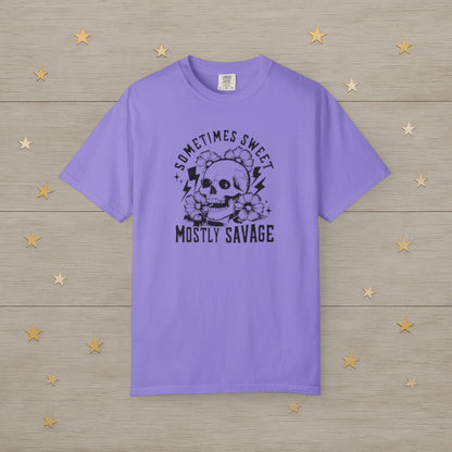 Sometimes Sweet, Mostly Savage Skull Tee
