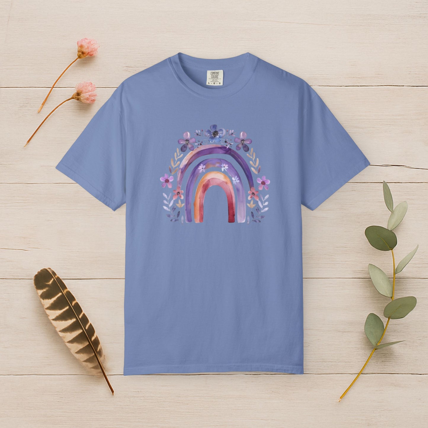 Blooming Rainbow Tee