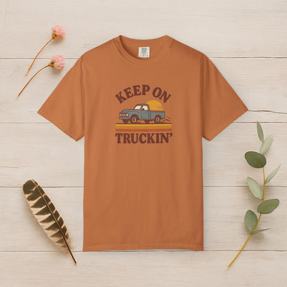 Keep On Truckin’ Retro Vibes Tee