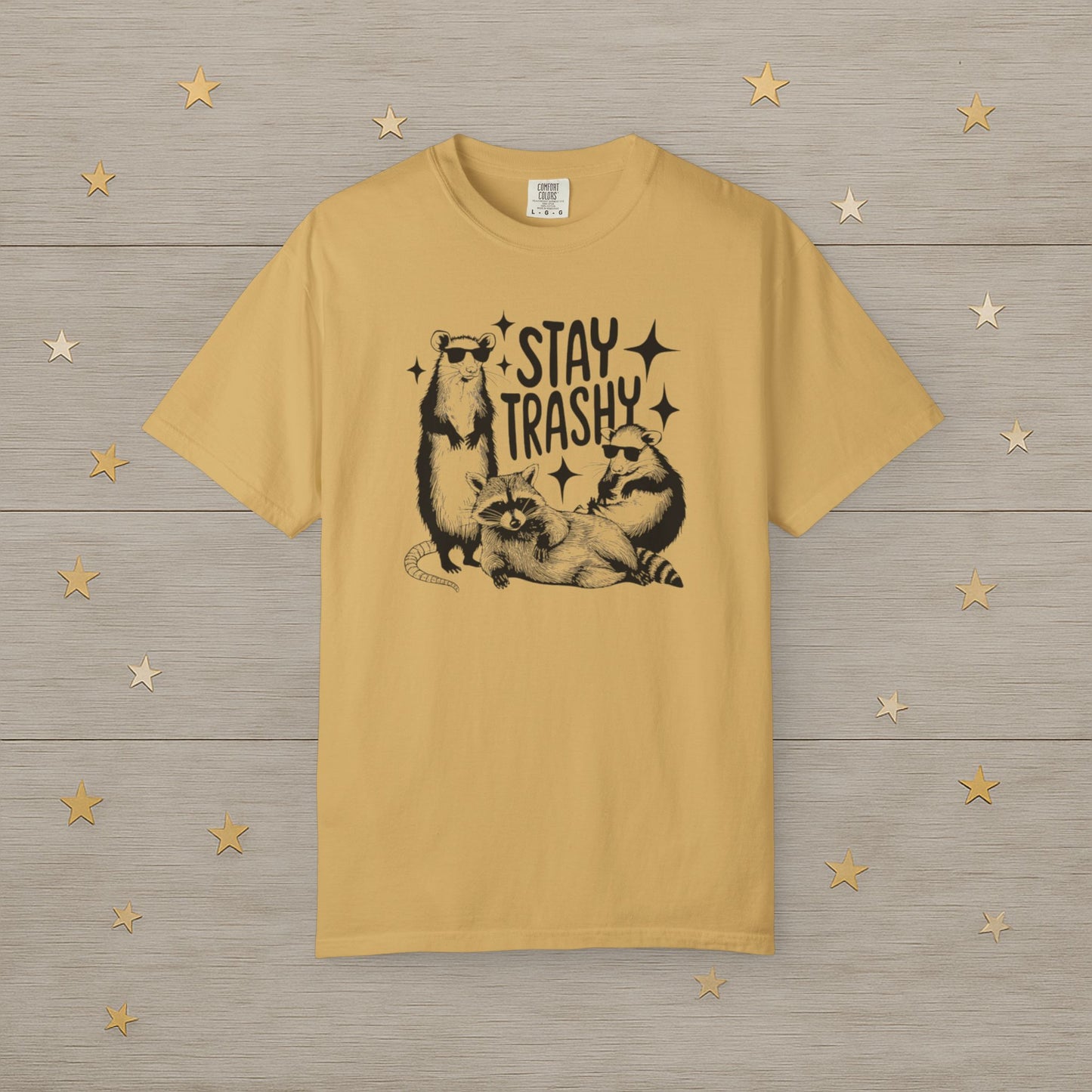 Stay Trashy Cool Critters Tee