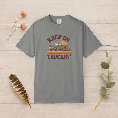 Keep On Truckin’ Retro Vibes Tee