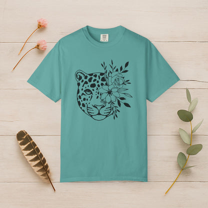 Wild Bloom Leopard Tee