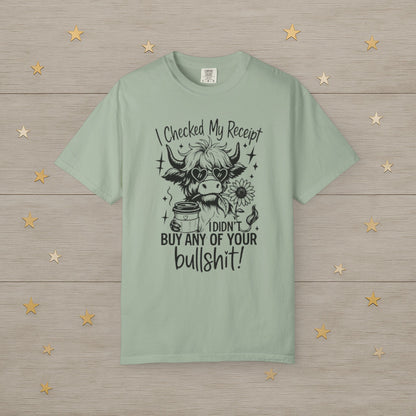 Checked My Receipt Tee