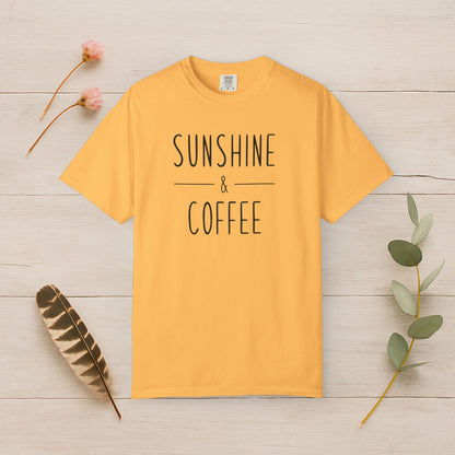 Sunshine & Coffee Vibes Tee