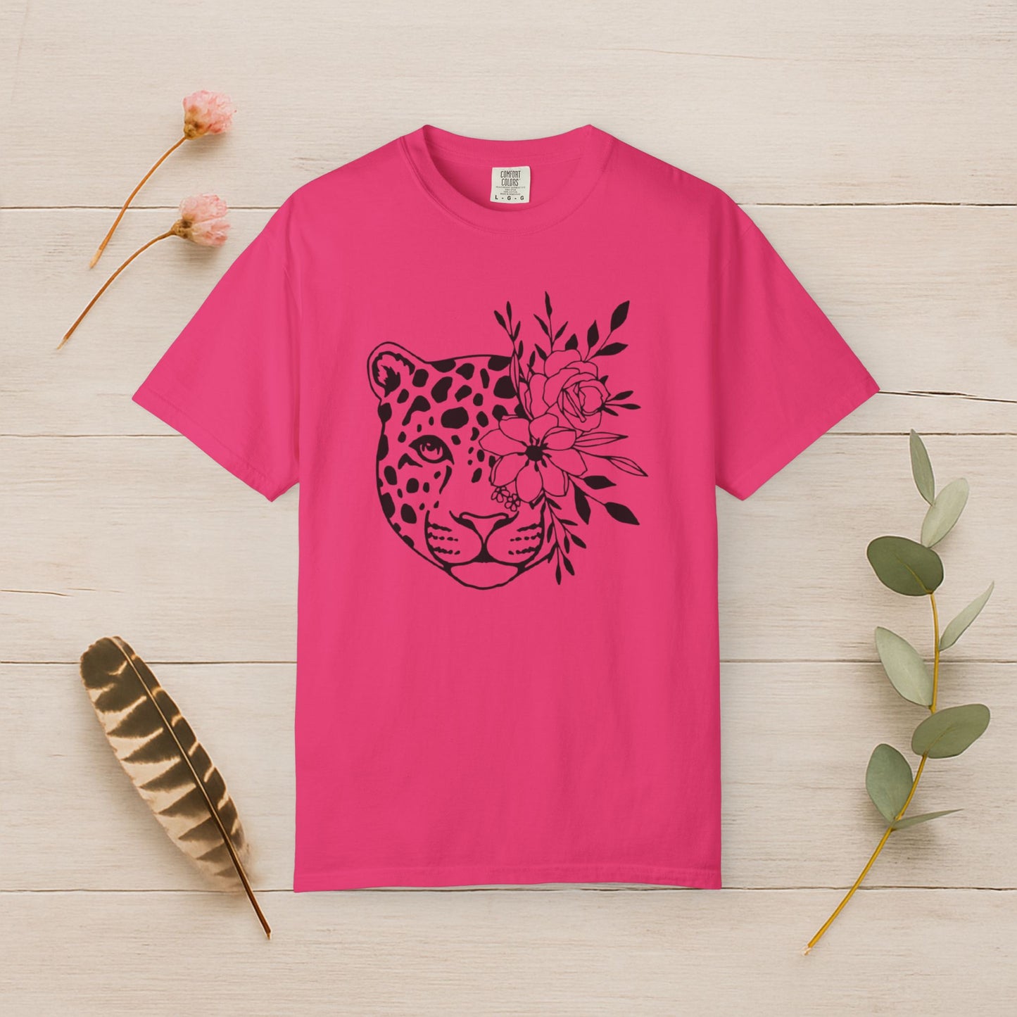 Wild Bloom Leopard Tee