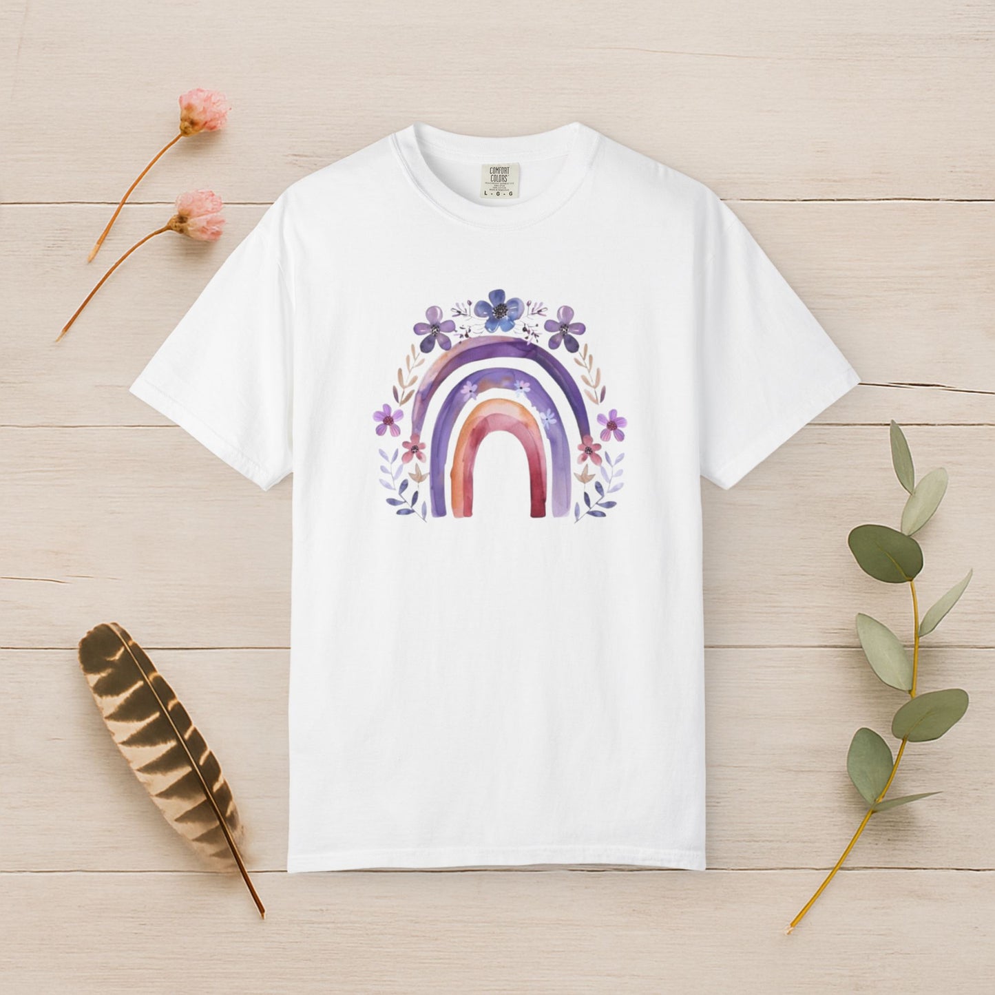 Blooming Rainbow Tee